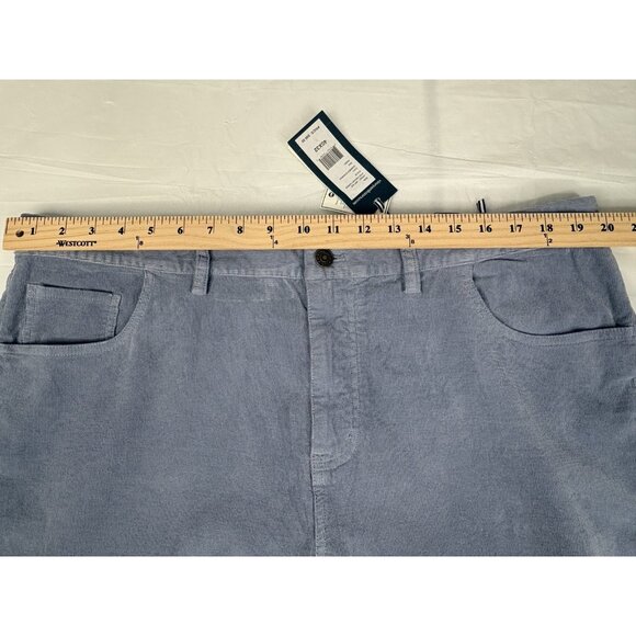 NWT Vineyard Vines Classic Fit 5 Pocket Corduroy Pants Men’s 40x32 Blue Stretch - Picture 10 of 13